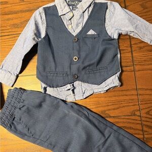 Toddler boy suit / dress outfit
